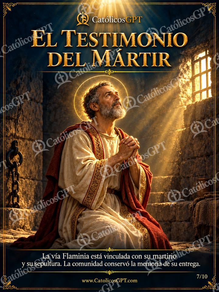 Imagen católica de San Valentin 07 EL TESTIMONIO DEL MARTIR — Santos y arcángeles