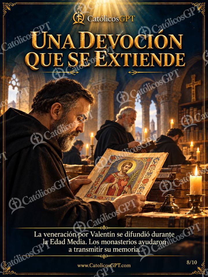 Imagen católica de San Valentin 08 UNA DEVOCION QUE SE EXTIENDE — Oración y devociones