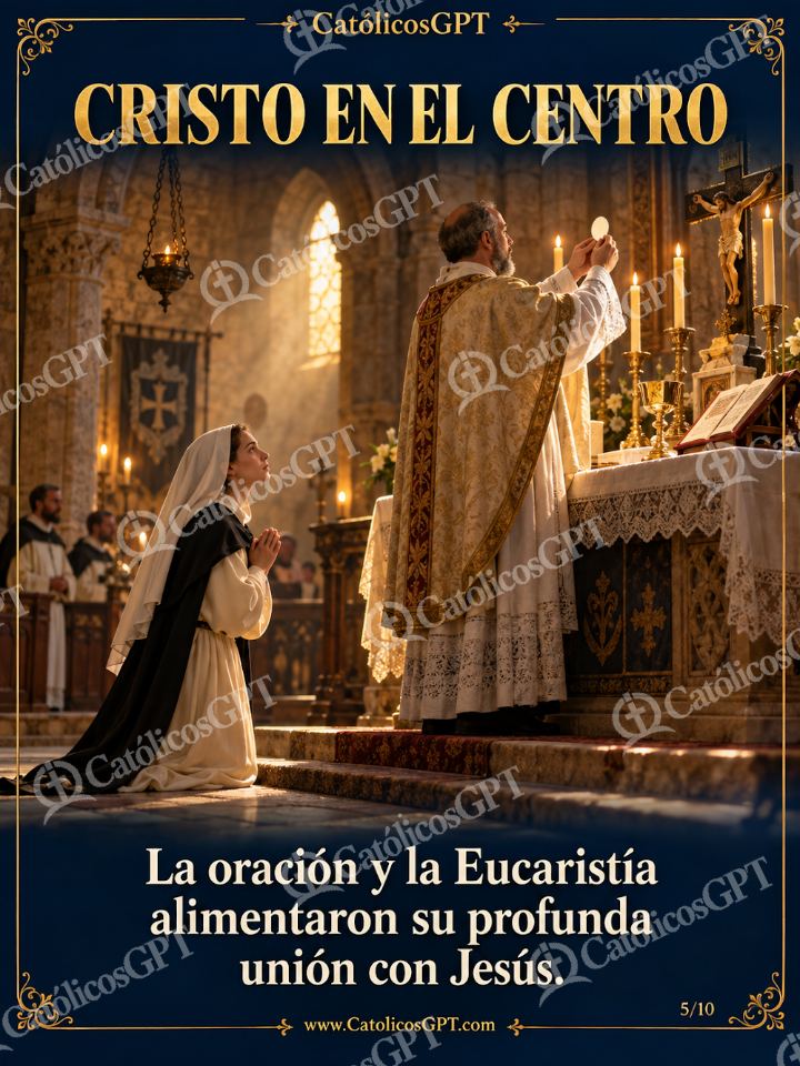 Imagen católica de Santa Catalina de Siena 05 de 10 — Santos y arcángeles