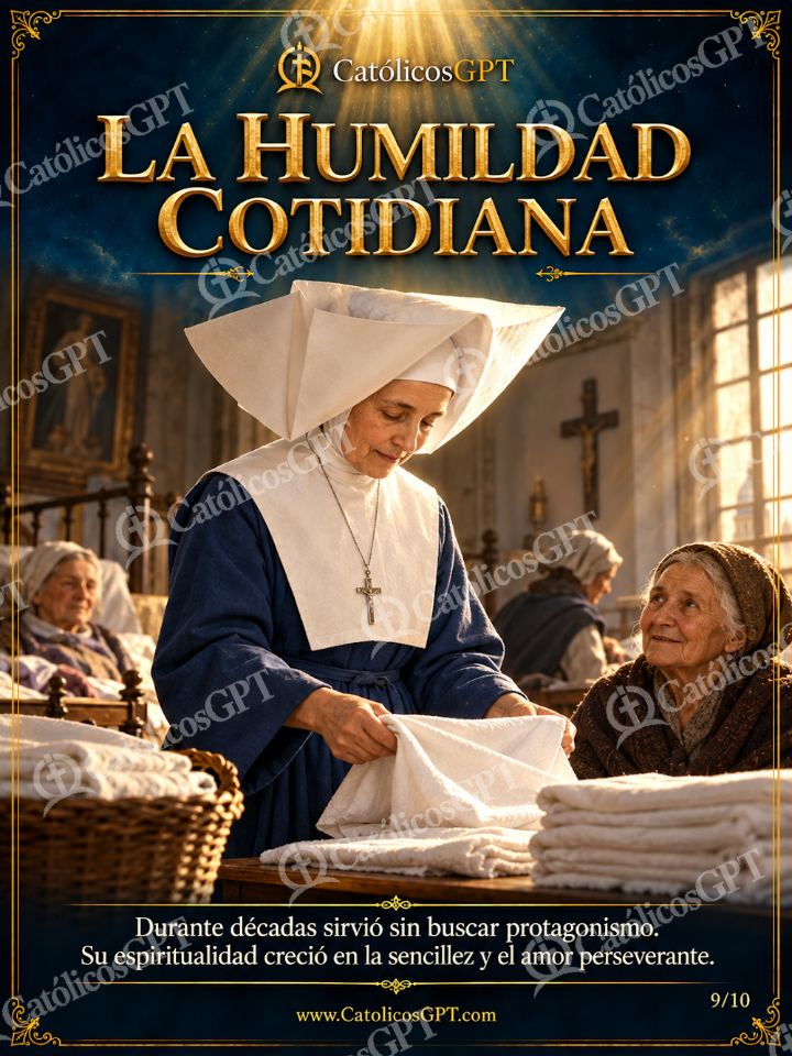 Imagen católica de Santa Catalina Laboure 09 LA HUMILDAD COTIDIANA — Santos y arcángeles