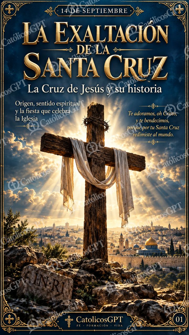 Imagen católica de Santa Cruz 1 — Santos y arcángeles