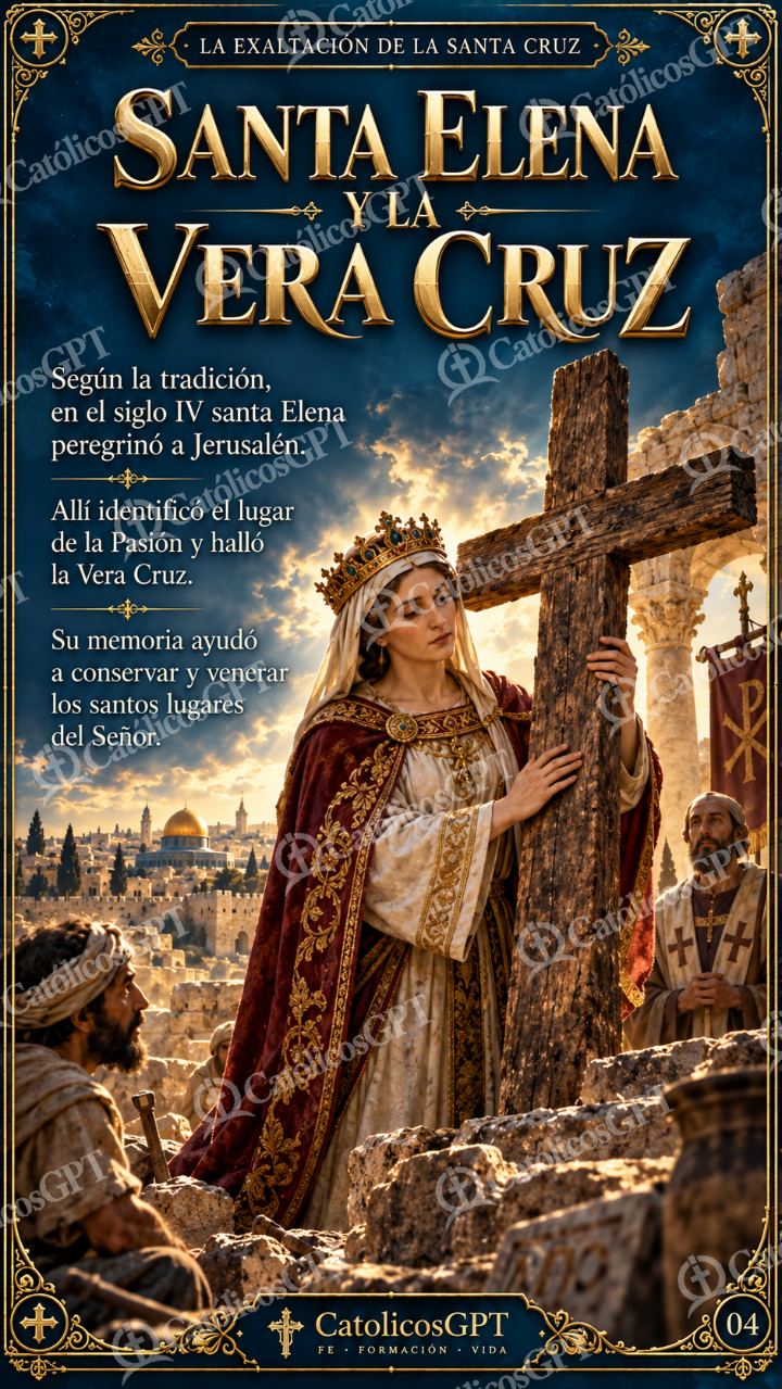 Imagen católica de Santa Cruz 4 — Santos y arcángeles