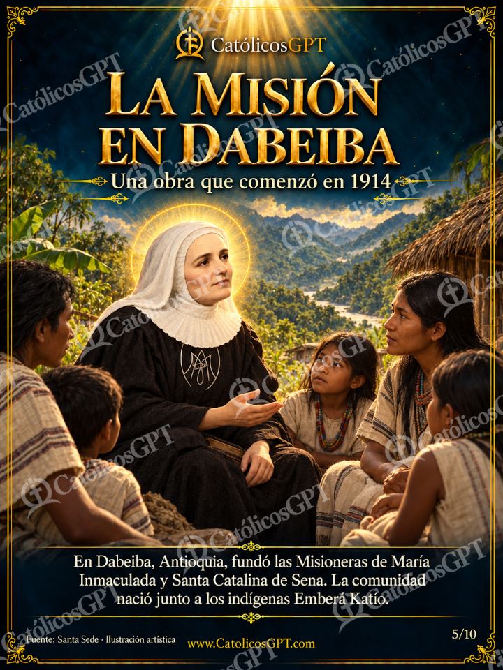 Imagen católica de Santa Laura Montoya - Biografia santidad y milagros - 05 de 10 — Vidas de Santos