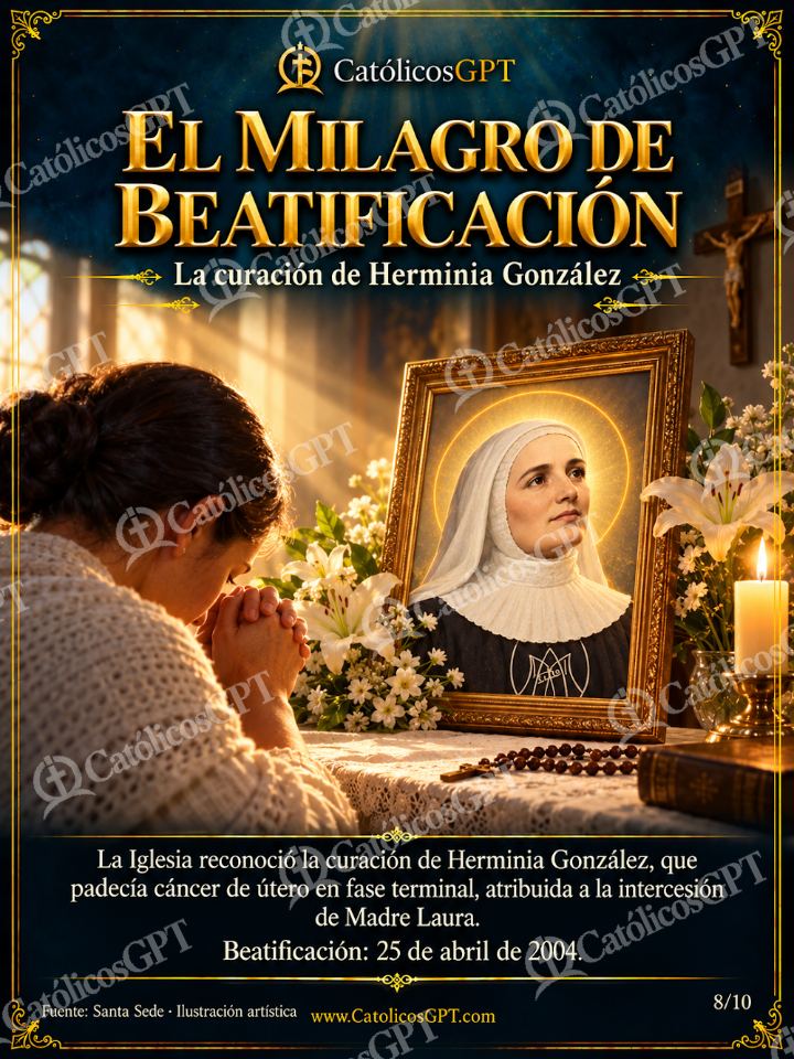 Imagen católica de Santa Laura Montoya - Biografia santidad y milagros - 08 de 10 — Vidas de Santos