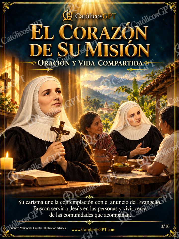 Imagen católica de Santa Laura Montoya - Misioneras Lauritas comunidad y obras - 03 de 10 — Vidas de Santos