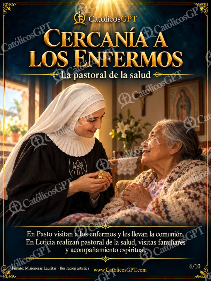 Imagen católica de Santa Laura Montoya - Misioneras Lauritas comunidad y obras - 06 de 10 — Vidas de Santos