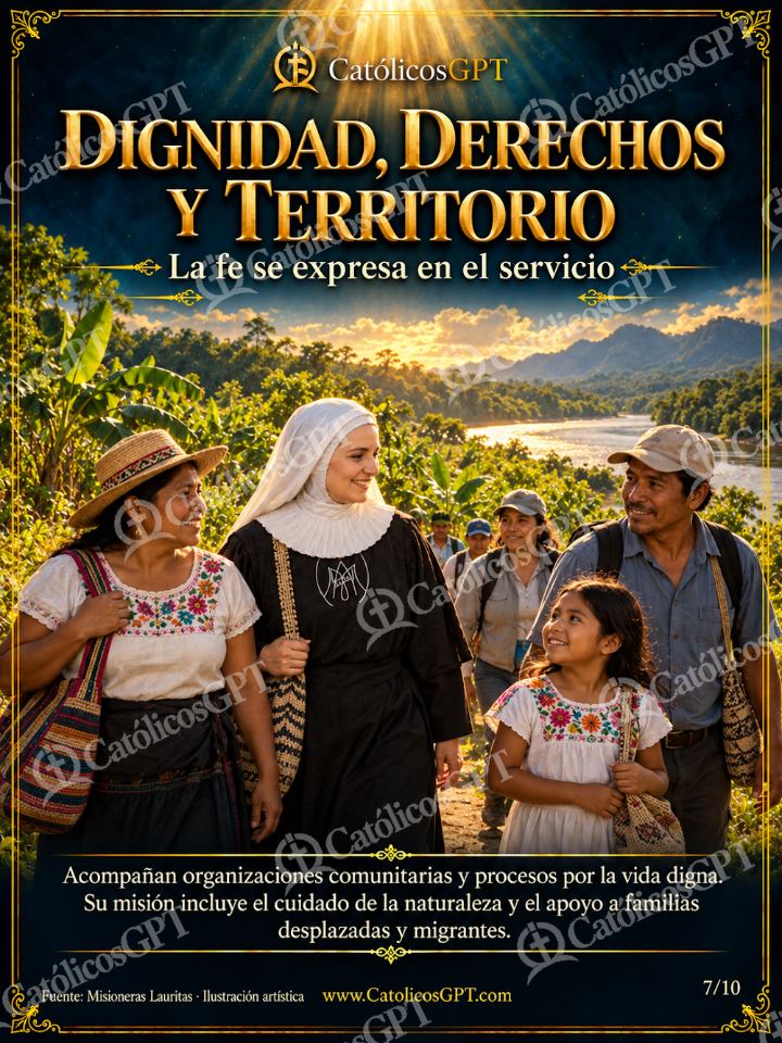 Imagen católica de Santa Laura Montoya - Misioneras Lauritas comunidad y obras - 07 de 10 — Vidas de Santos