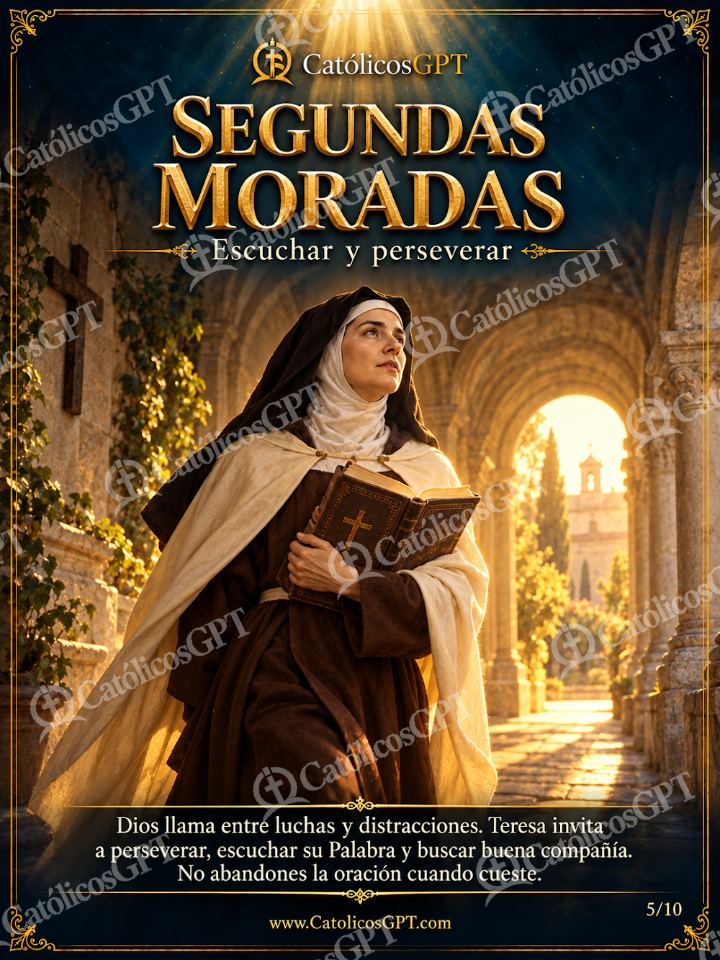 Imagen católica de Santa Teresa de Avila 05 de 10 — Santos y arcángeles