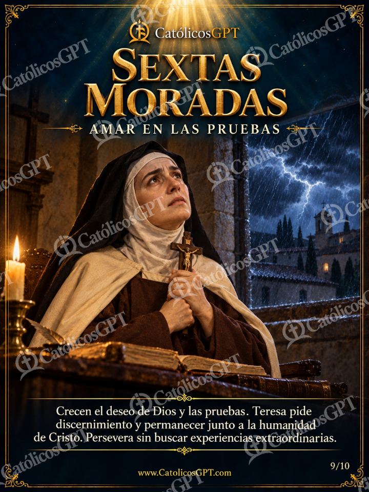 Imagen católica de Santa Teresa de Avila 09 de 10 — Santos y arcángeles