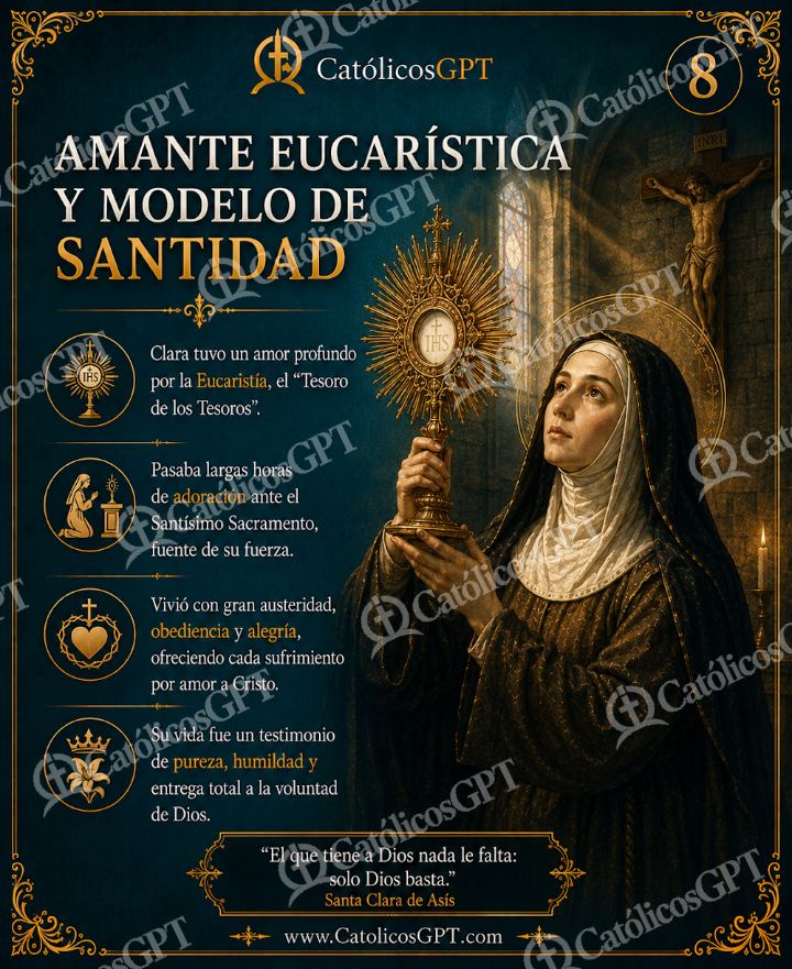 Imagen católica de santaclara — Formación católica