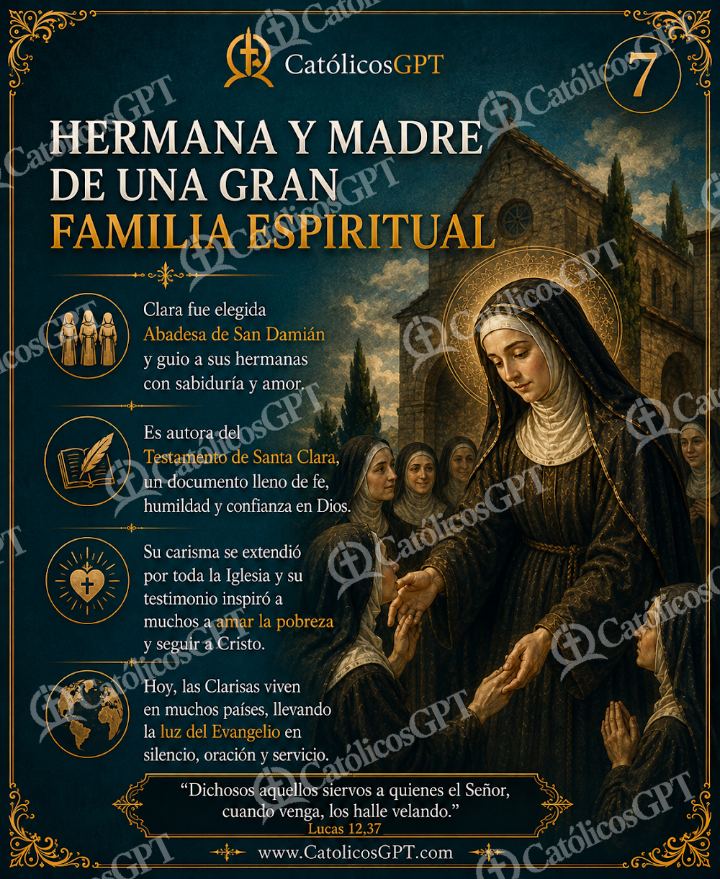 Imagen católica de santaclara — Formación católica