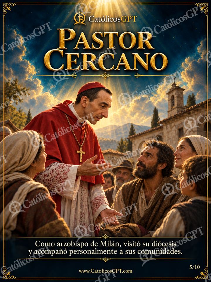 Imagen católica de Santo Carlos Borromeo 05 de 10 — Santos y arcángeles