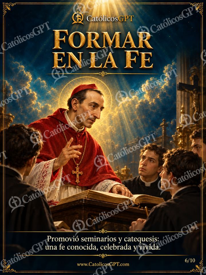 Imagen católica de Santo Carlos Borromeo 06 de 10 — Santos y arcángeles