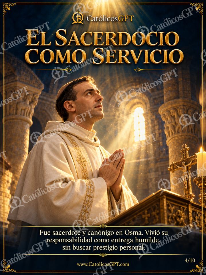 Imagen católica de Santo Domingo de Guzman 04 EL SACERDOCIO COMO SERVICIO — Santos y arcángeles