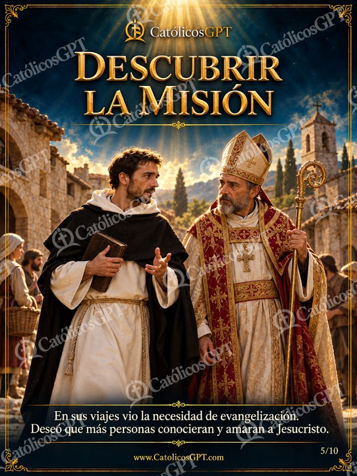 Imagen católica de Santo Domingo de Guzman 05 DESCUBRIR LA MISION — Santos y arcángeles