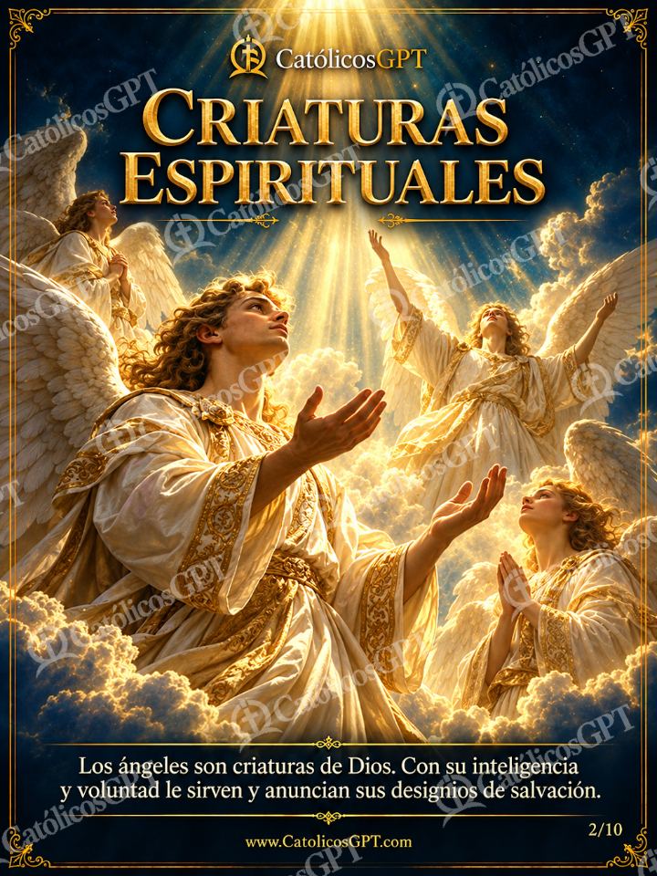 Imagen católica de Santos Angeles de la Guarda 02 CRIATURAS ESPIRITUALES — Santos y arcángeles