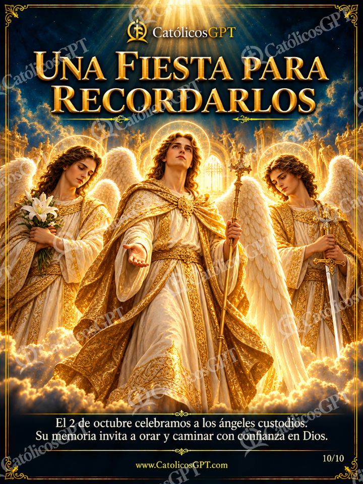 Imagen católica de Santos Angeles de la Guarda 10 UNA FIESTA PARA RECORDARLOS — Santos y arcángeles