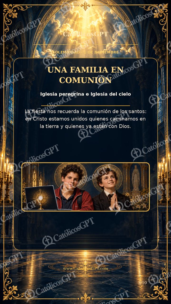 Imagen católica de Todos los Santos Jovenes — Vidas de Santos
