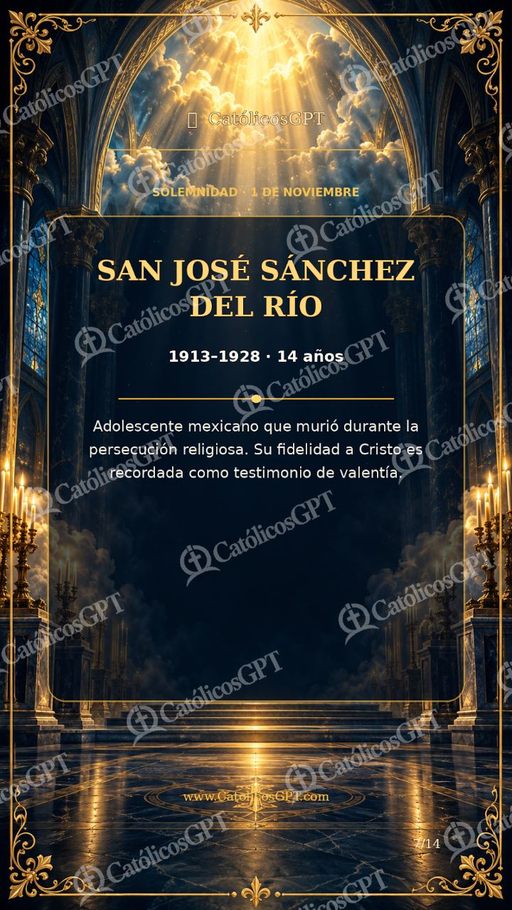Imagen católica de Todos los Santos Jovenes — Vidas de Santos