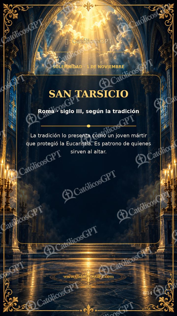 Imagen católica de Todos los Santos Jovenes — Vidas de Santos
