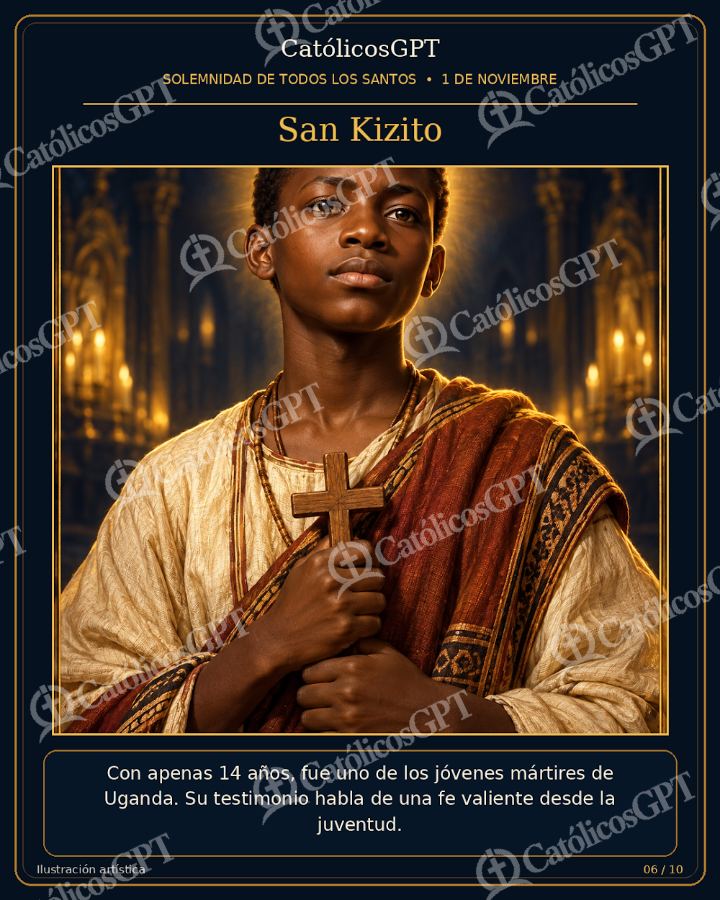 Imagen católica de Todos santos final 06 — Vidas de Santos