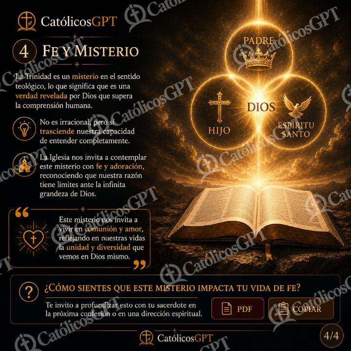 Imagen católica de trinidad4 — Formación católica