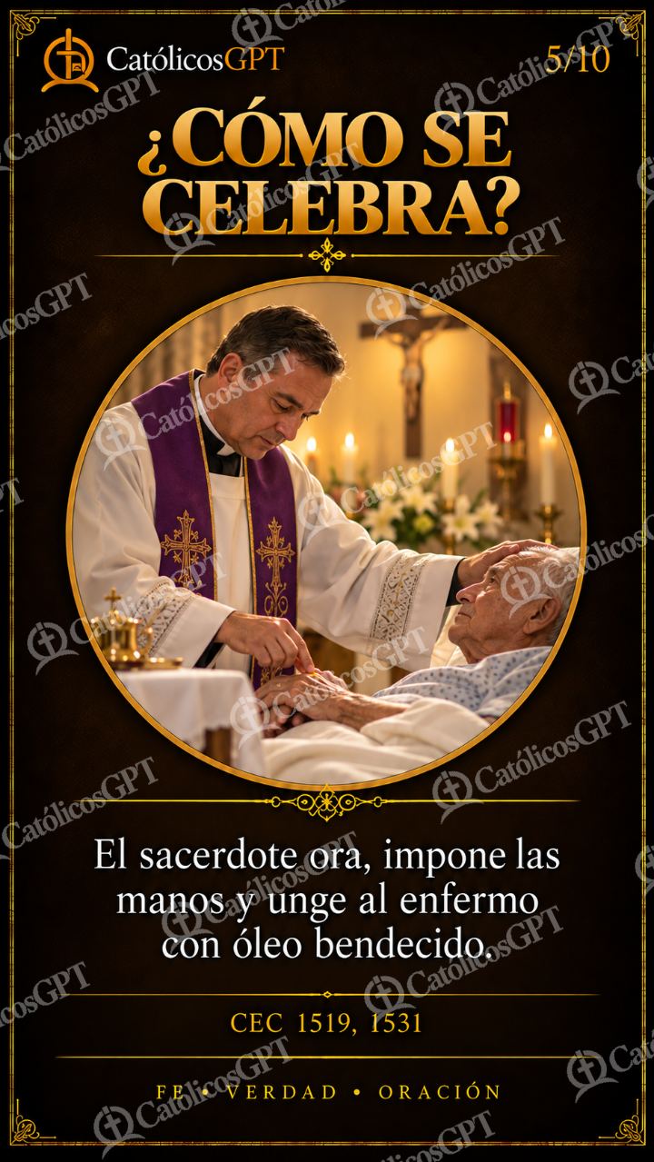 Imagen católica de Uncion de los Enfermos 05 CatolicosGPT 9x16 — Formación católica