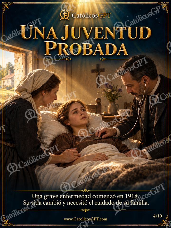 Imagen católica de Venerable Marta Robin 04 UNA JUVENTUD PROBADA — Formación católica