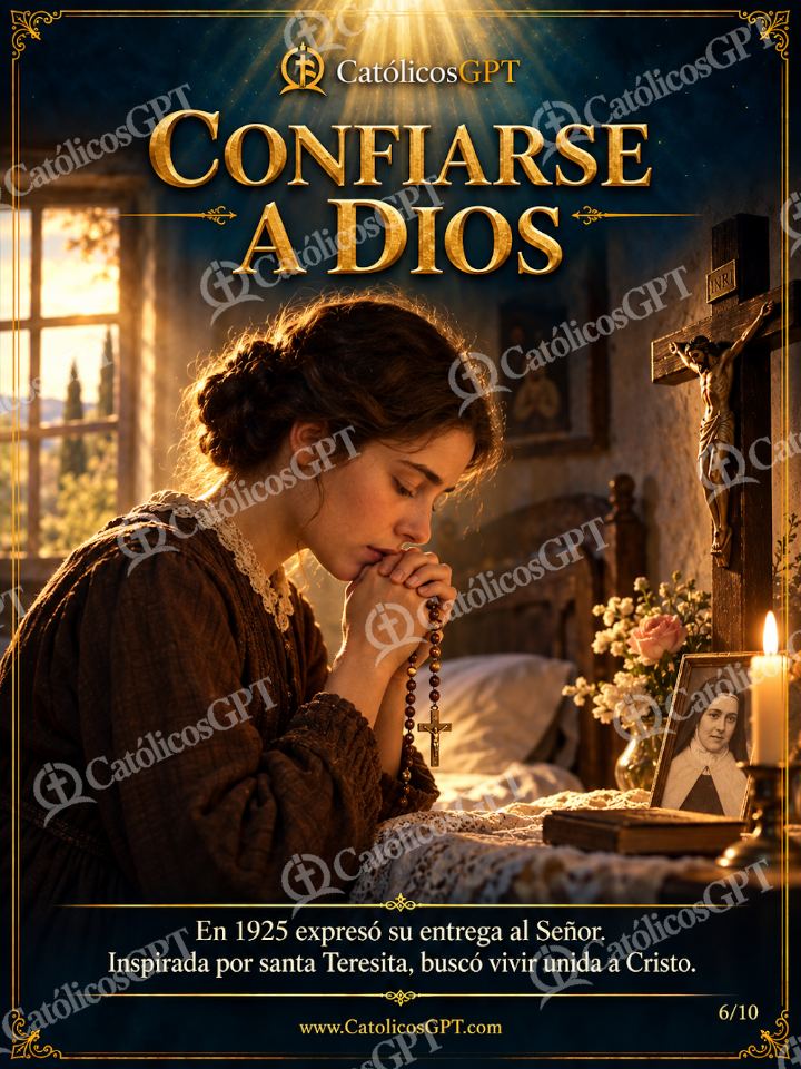 Imagen católica de Venerable Marta Robin 06 CONFIARSE A DIOS — Formación católica