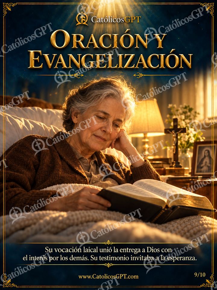 Imagen católica de Venerable Marta Robin 09 ORACION Y EVANGELIZACION — Oración y devociones
