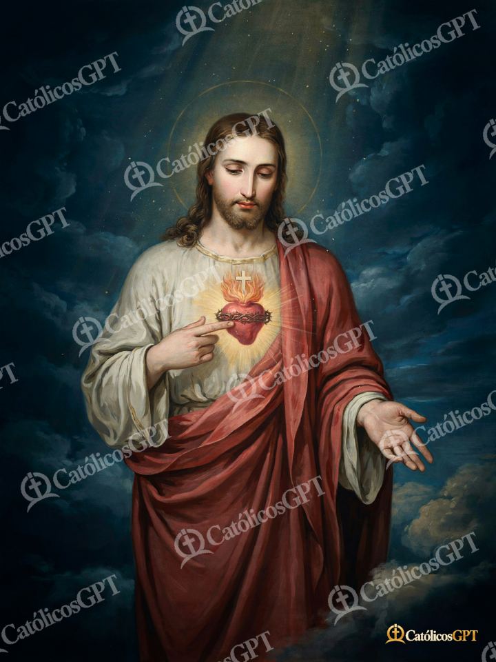 Imagen católica: SAGRADO CORAZÓN DE JESÚS